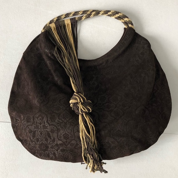 Patricia Pepe Firenze Leather Hobo, EUC, never used - Picture 2 of 11